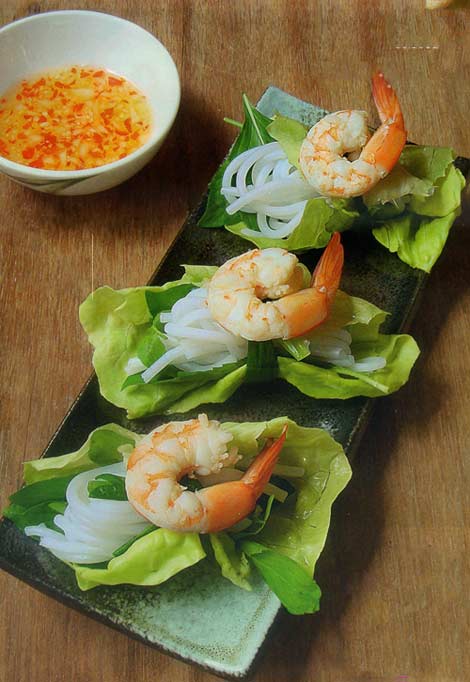 Bún tôm rau sống chinh phục cả nhà - 1