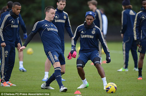 Terry nhận “gáo nước lạnh” từ Di Matteo - 1