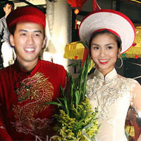  - Hình ảnh đầu tiên đám cưới Hà Tăng