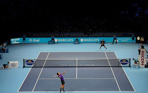 Djokovic - Federer: Siêu phẩm hành động (CK World Tour Finals 2012) - 1