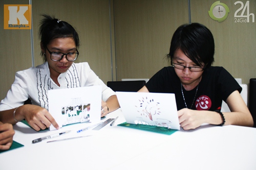 Giới trẻ Sài thành mê mẩn học làm thiệp 3D - 7