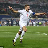 Bóng đá - Gerrard&amp;100 trận tuyển Anh: Trái tim sư tử