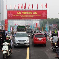 Tin tức trong ngày - Hà Nội thông xe cầu vượt nhẹ thứ 3