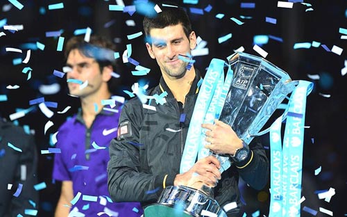 Djokovic chỉ hơn Federer tại World Tour Finals - 1