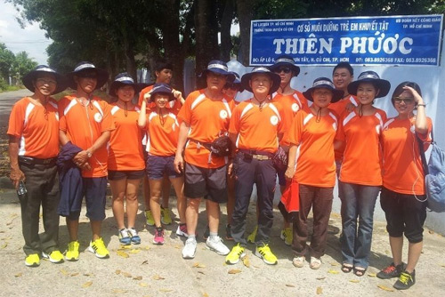 Thu Hiền tham gia đạp xe xuyên Việt - 16
