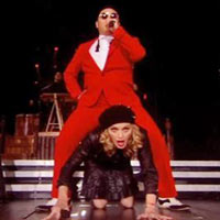 Madonna nhảy Gangnam Style với Psy