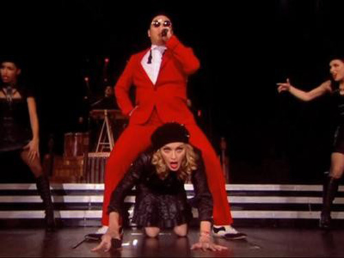 Madonna nhảy Gangnam Style với Psy - 1