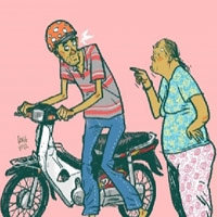 Cười 24h - Xe chưa sang tên đổi chủ, chú ý...