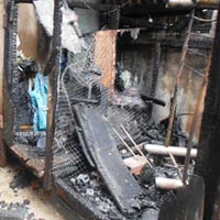 Tin tức trong ngày - TP.HCM: Hỏa hoạn thiêu rụi 5 căn nhà