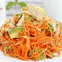 Ẩm thực - Salad cà rốt bổ dưỡng làm cực nhanh