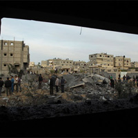 Tin tức trong ngày - Israel không kích, trụ sở Hamas tan hoang