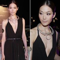 Xu hướng thời trang - "Bản sao" Lâm Chí Linh lộ ngực mất điểm