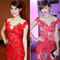 Xu hướng thời trang - Hồng Quế "đụng hàng" Hoàng Thùy Linh