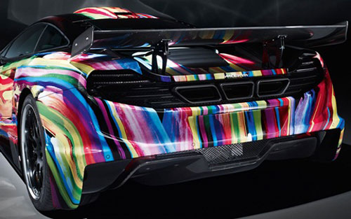 Siêu xe McLaren MP4-12C "bảy sắc cầu vồng" - 4