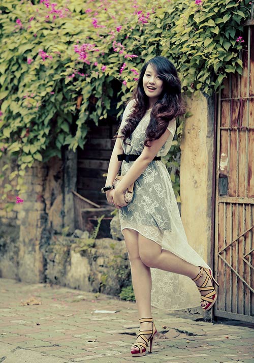 Hot girl Hà Kim dịu dàng đón gió đông - 10