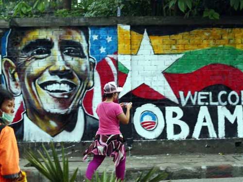Cơn sốt Obama ở Myanmar - 2