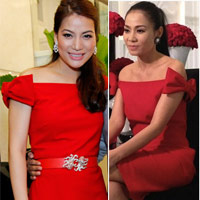 Xu hướng thời trang - Trương Ngọc Ánh đụng váy với Thu Minh