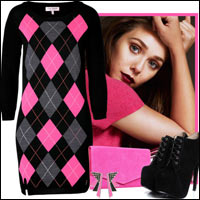 Thời trang công sở - Váy len khoe đường cong ngọt lịm!