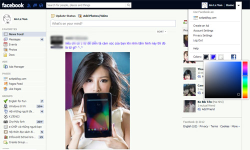 Thay “áo” mới cho trang Facebook cá nhân - 2