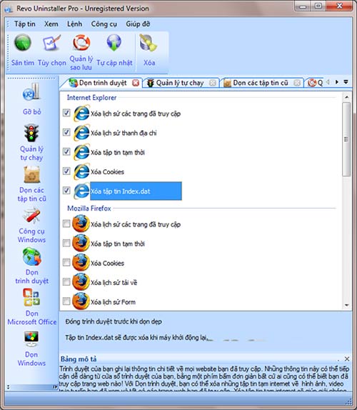 Gỡ phần mềm bằng Revo Uninstaller - 10