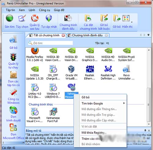 Gỡ phần mềm bằng Revo Uninstaller - 3