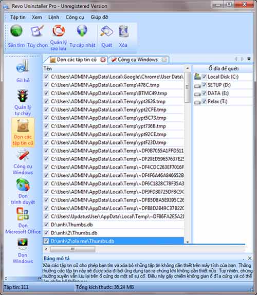 Gỡ phần mềm bằng Revo Uninstaller - 9