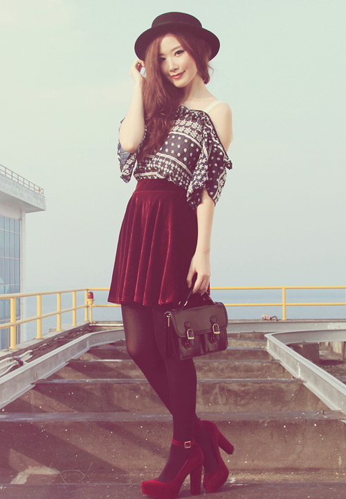 Ứng dụng đầm nhung sang, sành trên phố - 4