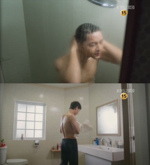Mỹ nam Hàn sexy với cảnh tắm - 1