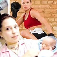 Phi thường - kỳ quặc - Sinh con sau khi... đấm bốc