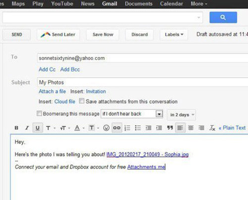 Cách gửi email đính kèm file với mọi dung lượng - 5