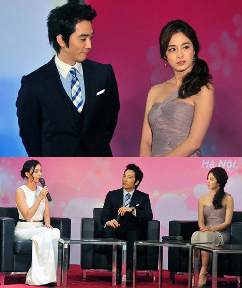 Soi thời trang sao Hàn trên "sân khách" - 3