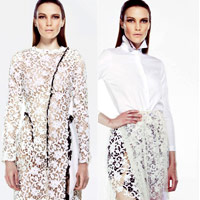 Xu hướng thời trang - Ngắm thiết kế tuyệt đẹp từ ren và sheer