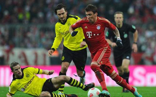 Bayern - Dortmund: Giữ nguyên cách biệt - 1