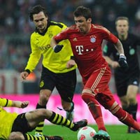 Bóng đá - Bayern - Dortmund: Giữ nguyên cách biệt