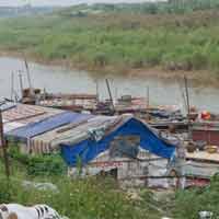 Tin tức trong ngày - Xóm Robinson 30 năm mắc cạn giữa sông Hồng