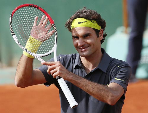Federer vĩ đại là nhờ cây vợt - 1