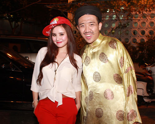 Vy Oanh nhí nhảnh bên Trấn Thành - 3