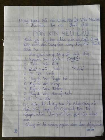 Vụ cả ấp mang HIV: Người nhiễm kêu cứu - 2