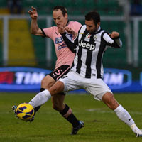 Bóng đá - Palermo - Juve: Vững vàng ngôi đầu