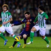Bóng đá - Betis - Barca: Messi lập kỉ lục