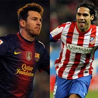 Bóng đá - Chiếc giày vàng: Messi, Falcao… tăng tốc