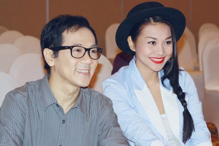 Thanh Hằng chu môi nhí nhố bên Thành Lộc - 3