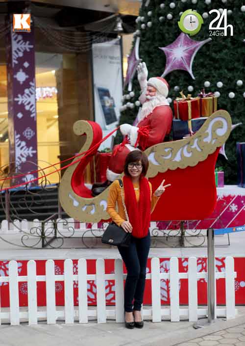 Giới trẻ Hà Thành đón Giáng sinh sớm - 13