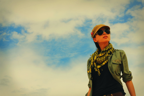 Ngô Thanh Vân bụi bặm trên sa mạc cát - 9