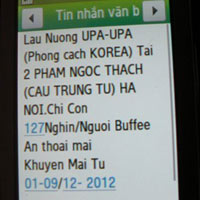 Thị trường - Tiêu dùng - Hàng ăn 'dội bom' tin nhắn rác câu khách