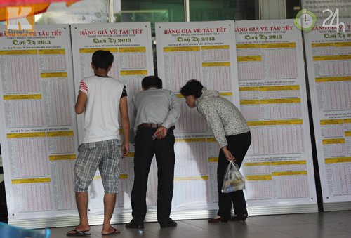 Vé tàu Tết: Ga nhường "đất" cho cò? - 11