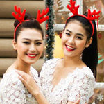 Người mẫu - Hoa hậu - Mẫu trẻ xinh đẹp dạo phố Noel