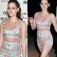 Xu hướng thời trang - Kristen Stewart khoe bụng sành điệu