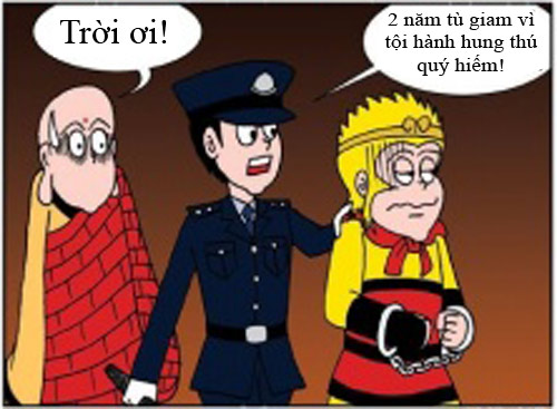 Tây Du Ký hài: Ngộ Không bị kiểm lâm bắt - 6