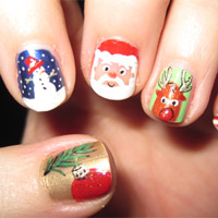 Xu hướng thời trang - 6 mẫu nail Giáng Sinh đẹp và độc!